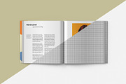 Hardcover Square Book Mockup v2, a Books & Magazine Mockup by Illusiongraphic (Thumbnail 10 of 22)