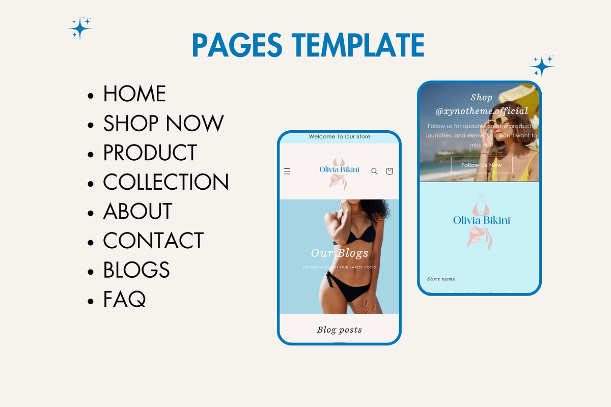 Olivia - Blue Shopify Theme, a Shopify Template by Xynotheme (Photo 6 of 7)