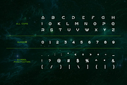 Rezoned - Futuristic Font, a Font by Rudest Studio (Thumbnail 2 of 4)