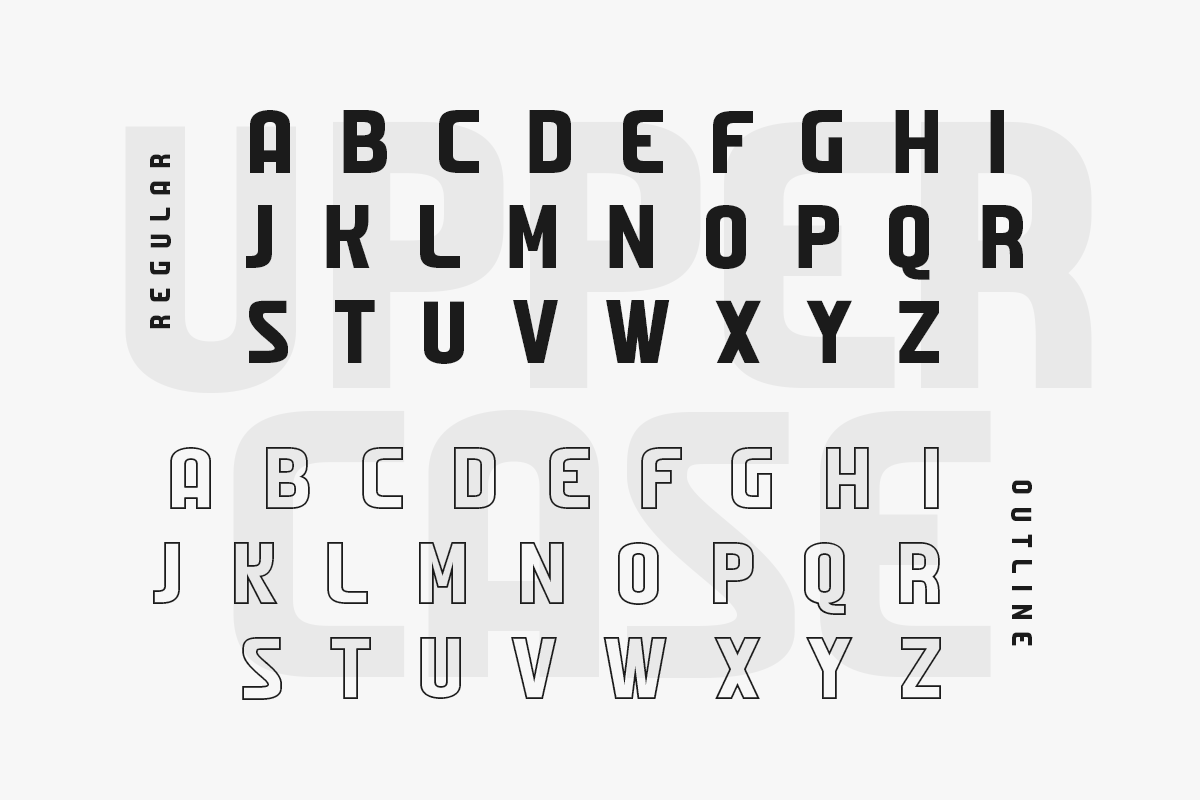 Brisk - Brutalism Sans Serif Font, a Sans Serif Font by Hamz Studio (Photo 12 of 16)