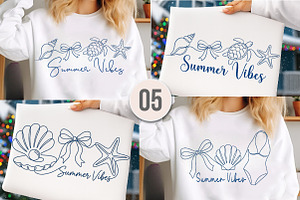 Minimal Coastal Png, Summer Vibes, an Illustration by SinaCreation