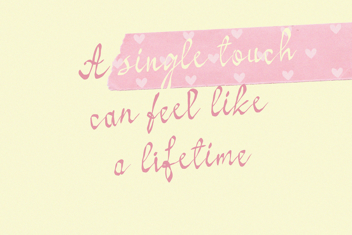 Love Archive Romantic Script Font, a Script Font by AnMark (Photo 12 of 13)