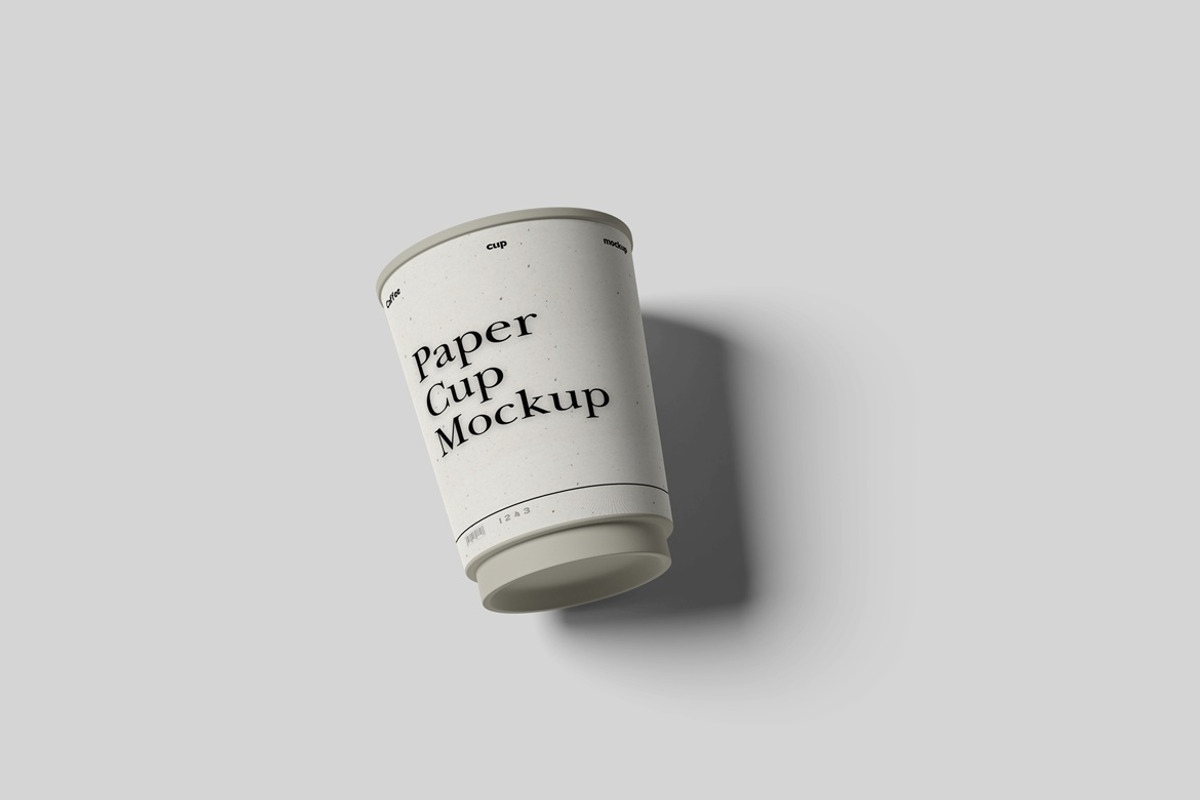 Paper Cup Mockup, a Cups & Container Mockup by Akaimockup (Photo 3 of 4)