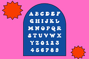 Weekend - Retro Display Font, a Handwritten Font by aeys_land (Thumbnail 2 of 5)
