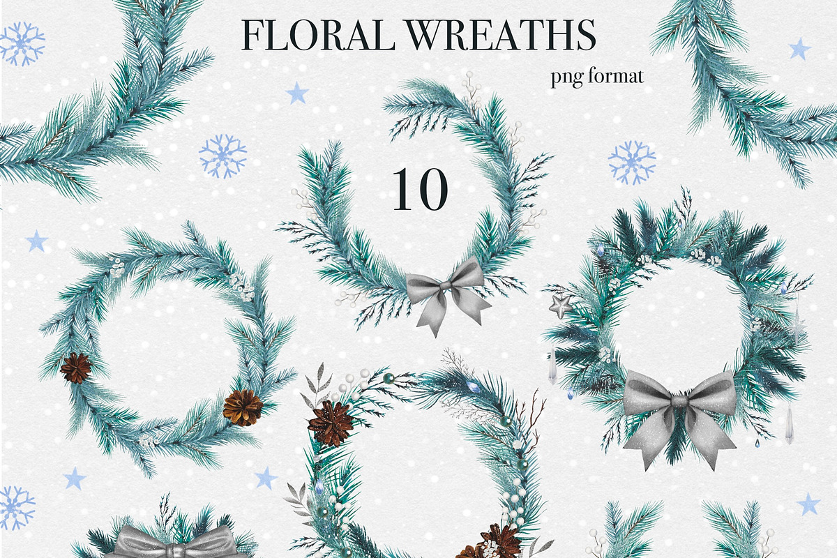 Winter Animal Watercolor Clipart Set, an Animal Illustration by DiashaArt (Photo 9 of 22)