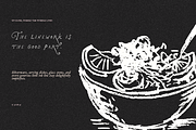 Dinner Party Clipart, Supper Club, a Food Illustration by The October Creative (Thumbnail 9 of 13)