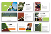 Yanina– Sports PowerPoint Template, a Presentation Template by kreatifreya (Thumbnail 2 of 5)