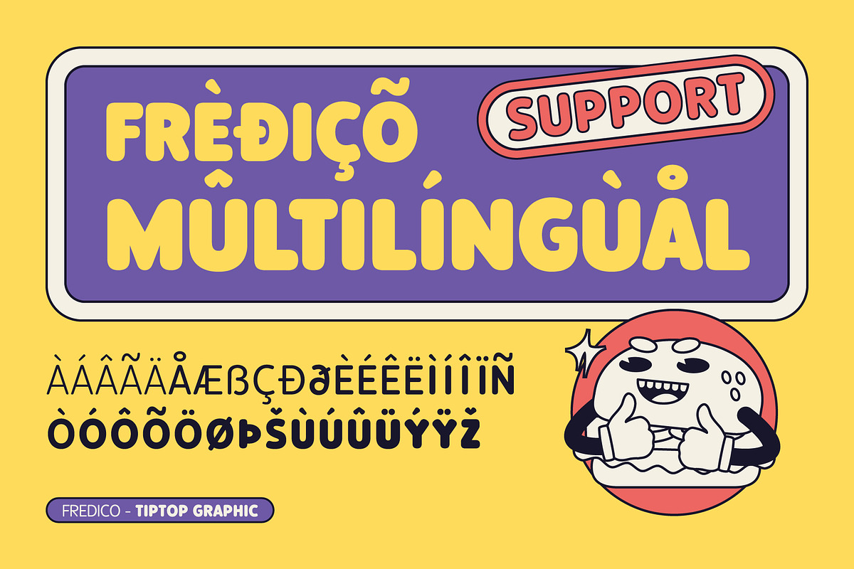 Fredico – Rounded Sans Serif Display, a Sans Serif Font by Tiptop Graphic (Photo 6 of 10)