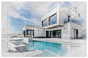 House Concept Sketch Art Effect, an Action Add-On by MRI STUDIO (Thumbnail 25 of 29)