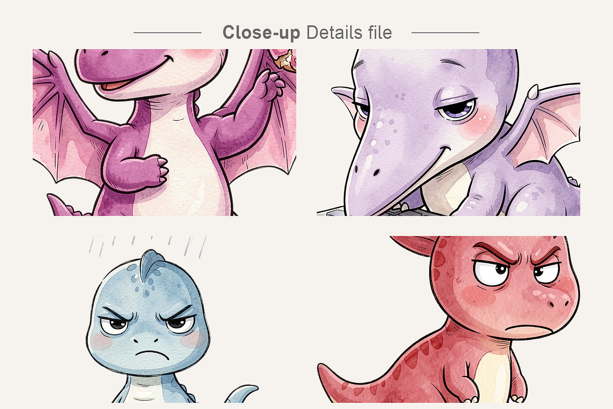Funny Dino Sublimation PNG, an Illustration by Artnoy (Photo 4 of 8)