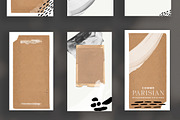Paper Paint Instagram + Template, a Social Media Template by Comme Parisian (Thumbnail 3 of 5)