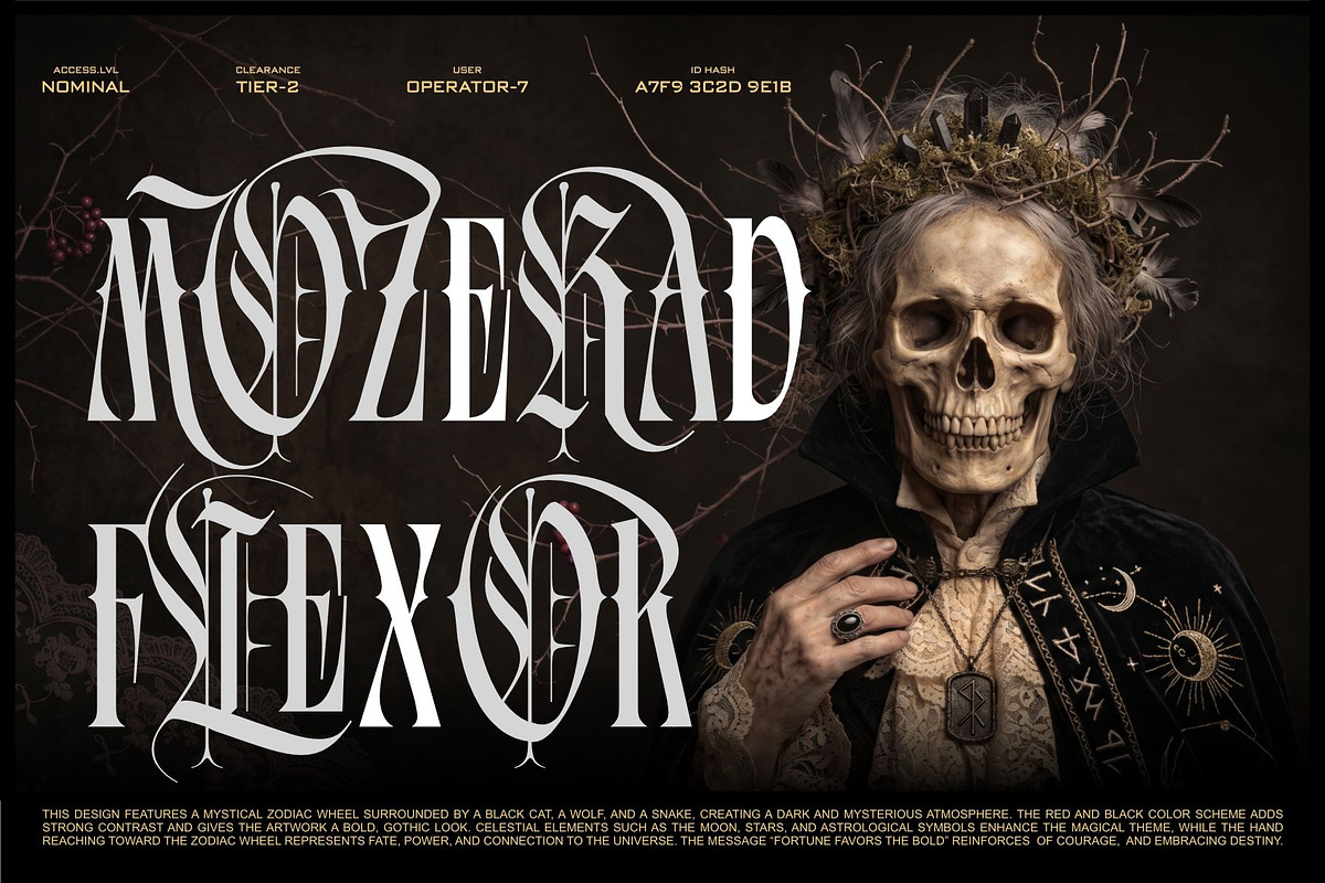 Silver Shard Typeface, a Blackletter Font by alit design (Photo 18 of 20)
