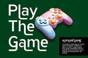 Kufkan - Modern Geometric Font, a Sans Serif Font by RagamKata (Thumbnail 8 of 10)