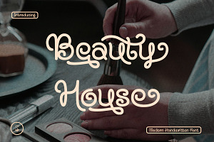 Beauty House - Modern Handwritten