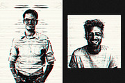 Damaged Print Photo Effect, a Brushes & More by dokudokunomi (Thumbnail 3 of 8)