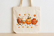 Cute Fall Friends Doodle PNG, an Object Illustration by CraftArtStudio (Thumbnail 2 of 4)