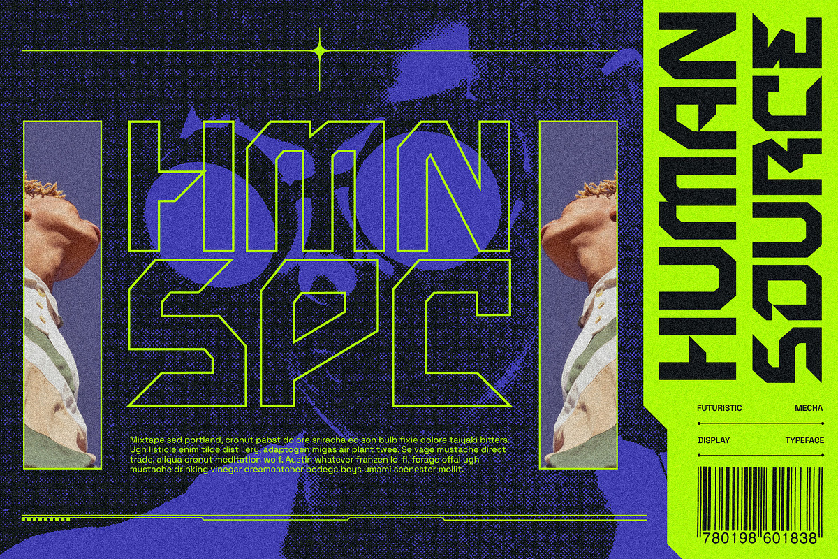 Megabeat - Retro Futurism Fonts, a Sans Serif Font by Invasi Studio (Photo 5 of 10)