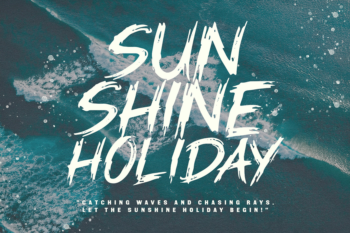 Banly Thecs Urban Brush Font, a Handwritten Font by Maulana Creative (Photo 3 of 7)