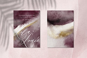 Golden Medley Abstract Backgrounds, a Pattern Graphic by Feather & Sage Design (Thumbnail 2 of 8)