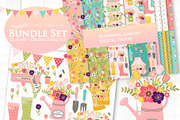Blooming Garden, Flower, an Illustration by Mia's Graphic Design (Thumbnail 3 of 10)