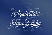 Symphonie Calligraphy, a Script Font by Krismagraph (Thumbnail 5 of 15)