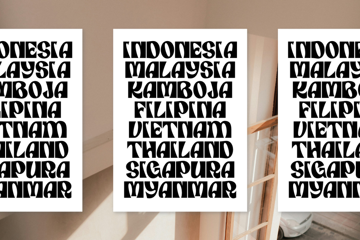 Kagura Display Font, a Sans Serif Font by executypeStudio (Photo 3 of 13)
