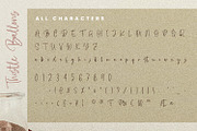 Thistle Balloons, a Script Font by Ditatype (Thumbnail 9 of 10)