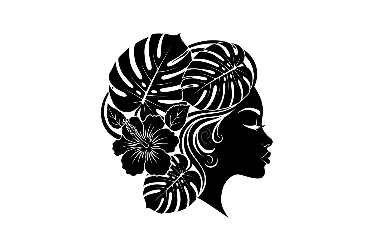Floral Woman Face Silhouette Bundle, an Illustration by jahid234 (Photo 22 of 31)