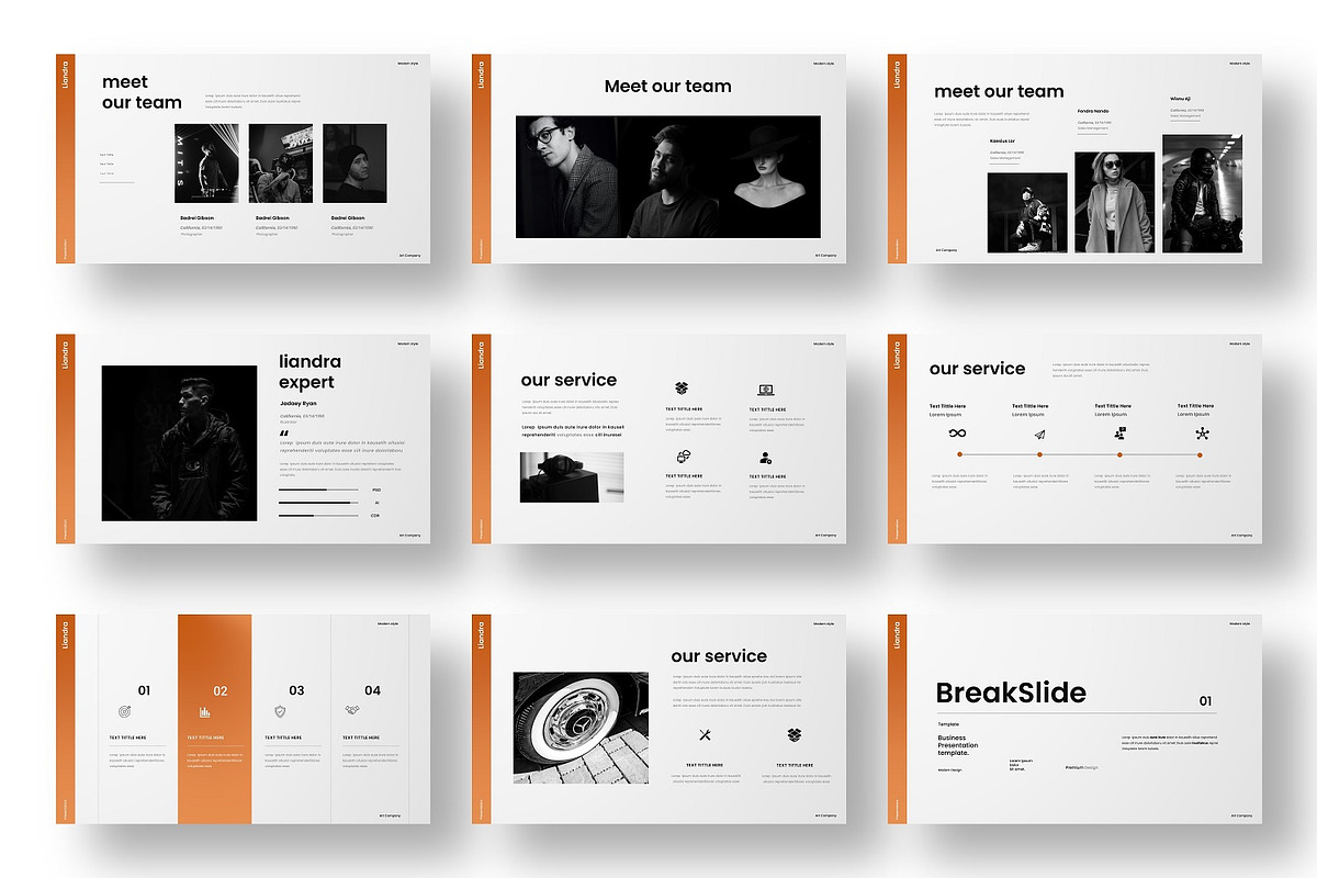 Liandra - Business Keynote Template, a Presentation Template by Dens Creative Studio (Photo 3 of 6)