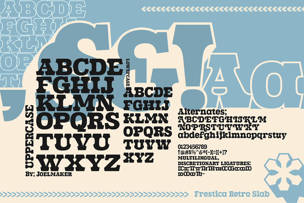 Frestica Font Trio, a Script Font by joelmaker (Photo 8 of 24)