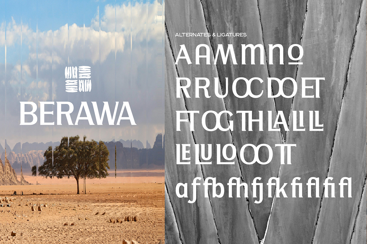 Lamrata Serif Display Font, a Serif Font by Hishand Studio (Photo 2 of 10)