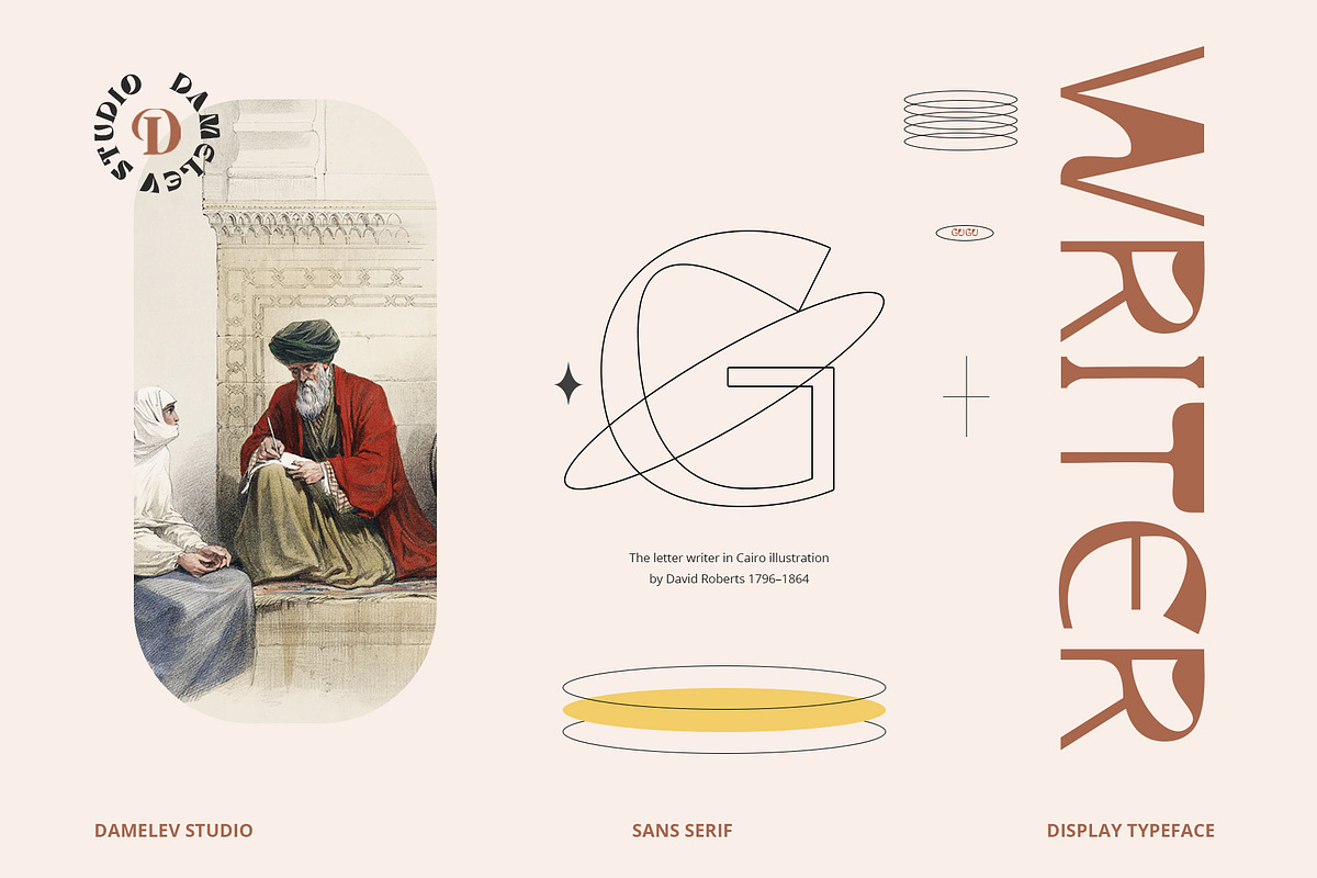 Cheops, a Sans Serif Font by Damelev (Photo 2 of 11)