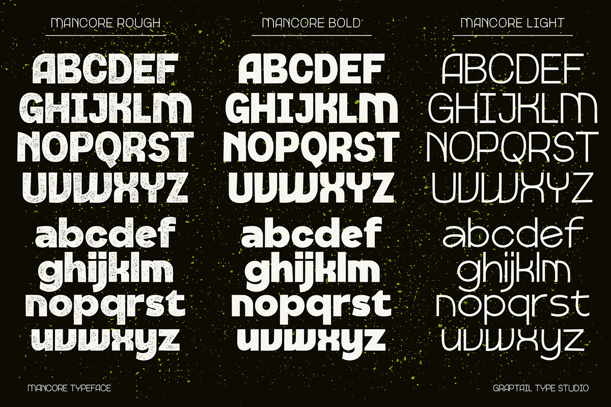 Mancore, a Handwritten Font by Graptail (Photo 10 of 12)