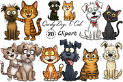 Quirky Dogs & Cats Sublimation, an Illustration by Creative Art (Thumbnail 1 of 8)