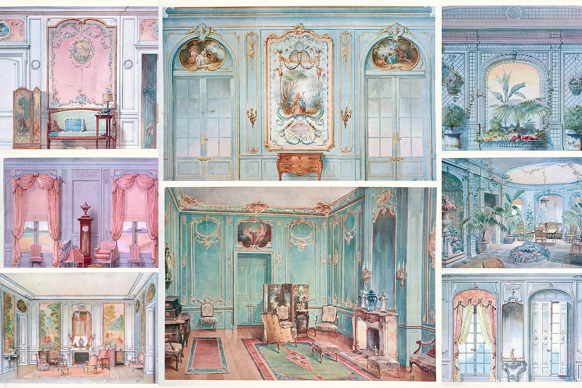 Georges Rémon - Intérieurs de style, a Decorative Illustration by Digital Museum (Photo 1 of 9)