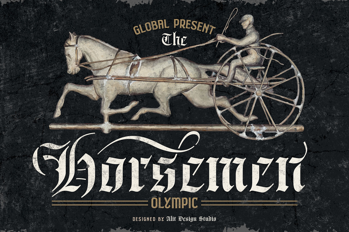 Braysilk Typeface, a Blackletter Font by alit design (Photo 9 of 22)