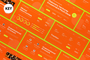 Orange Business Investment Keynote, a Presentation Template by graphicook (Thumbnail 2 of 8)