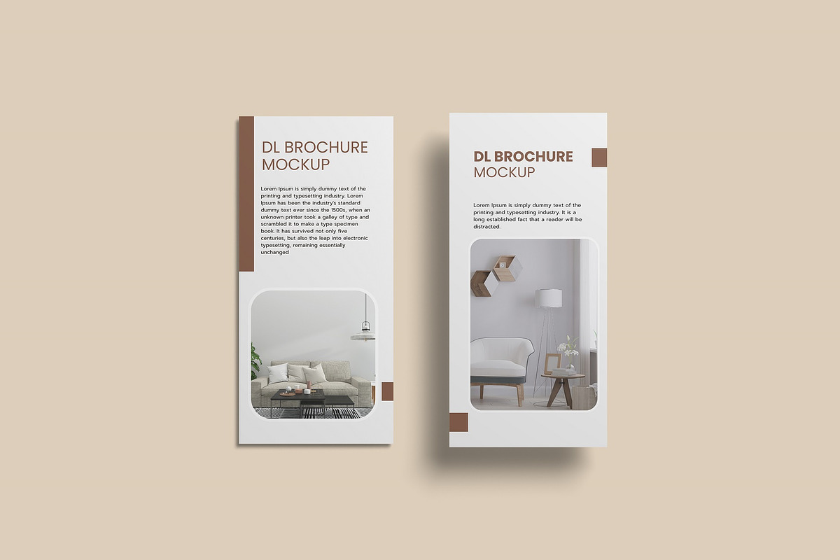 DL Brochure Mockup, an Advertising Mockup by zuhraabdullah (Photo 4 of 11)