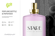 Perfume Bottle & Paper Box Mockup, a Product Mockup by Green Art (Thumbnail 4 of 7)