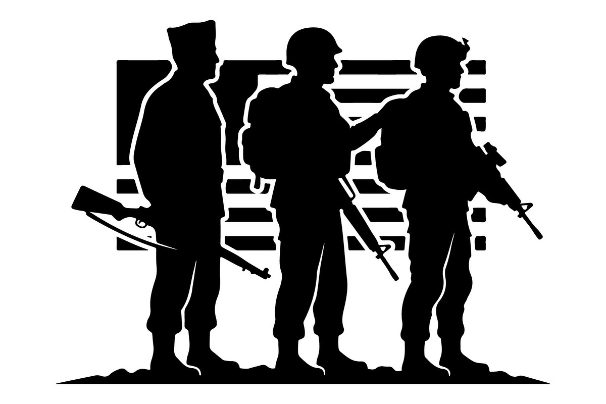 Soldier Team Patriot Flag, an Object Graphic by Gfx_Store (Photo 4 of 16)