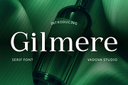 Gilmere – Elegant Serif Typeface, a Serif Font by Vadovastd (Thumbnail 1 of 7)