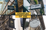 The Ultima Signs Collection, a Product Mockup by Madebyvadim (Thumbnail 5 of 8)