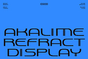 Akalime Refracted, a Sans Serif Font by Craft Supply Co. (Thumbnail 1 of 8)