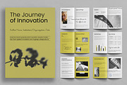 Contemporary Research Report, a Brochure Template by ContestDesign (Thumbnail 1 of 3)