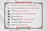Samurai Design Bundle, an Illustration by Harry Kasyanov (Thumbnail 4 of 8)