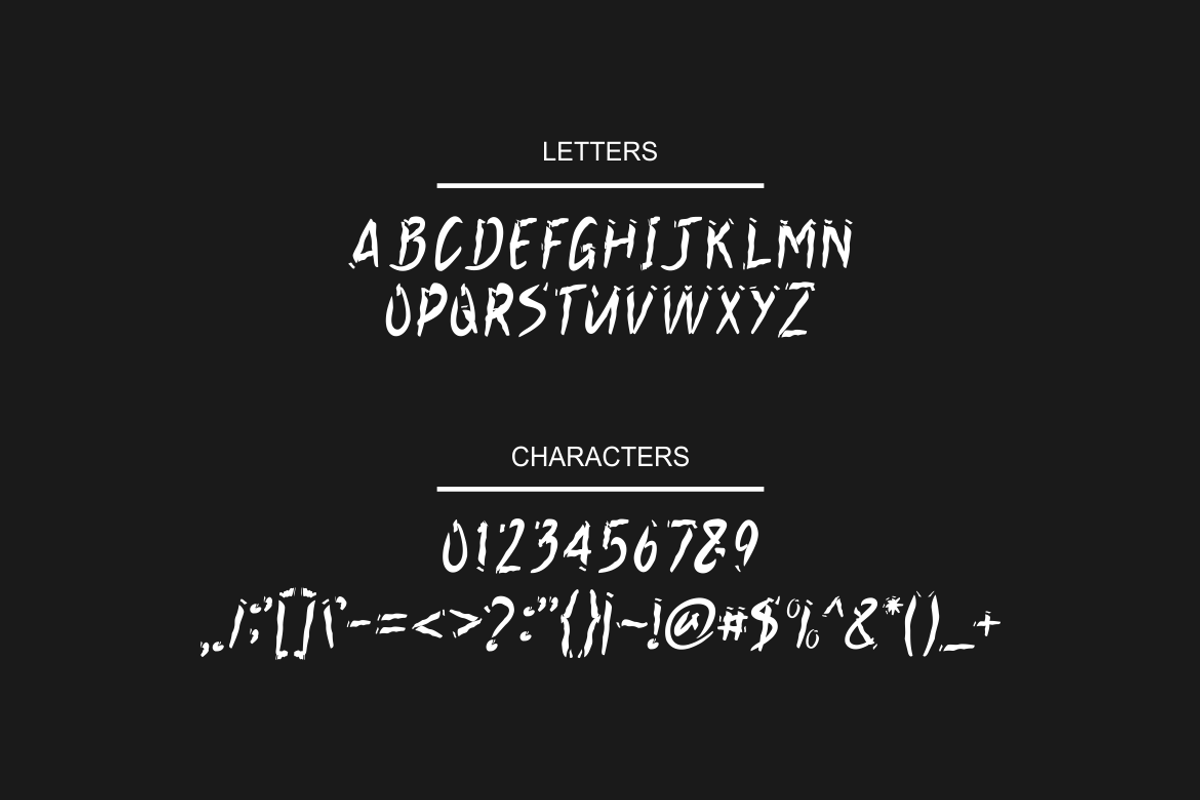 Bathu Rhontok - Font, a Handwritten Font by artchiles_design (Photo 4 of 5)