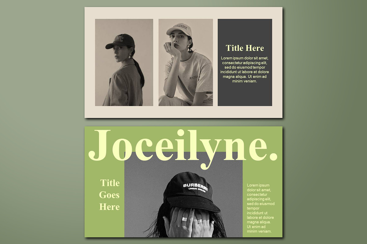 JOCEILYNE PowerPoint Template, a Presentation Template by Ompie Agrino (Photo 9 of 9)