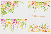 Watercolor Flowers - Peonies, a Graphic by TheSeventhDesire (Thumbnail 4 of 10)