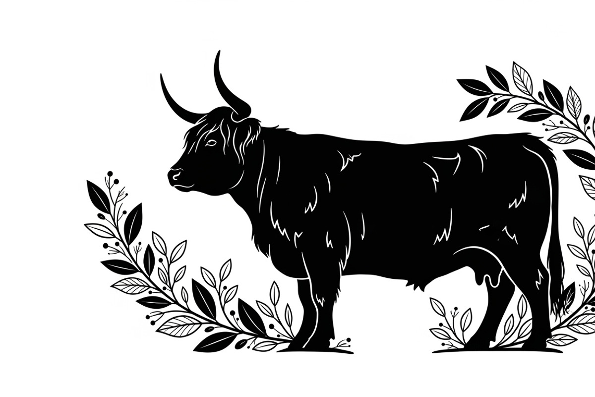 Rustic Highland cow wall art design, an Illustration by Amazin_art (Photo 19 of 40)
