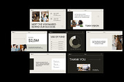Minimal Black White Pitch Deck PPT, a Presentation Template by Neermana (Thumbnail 4 of 4)